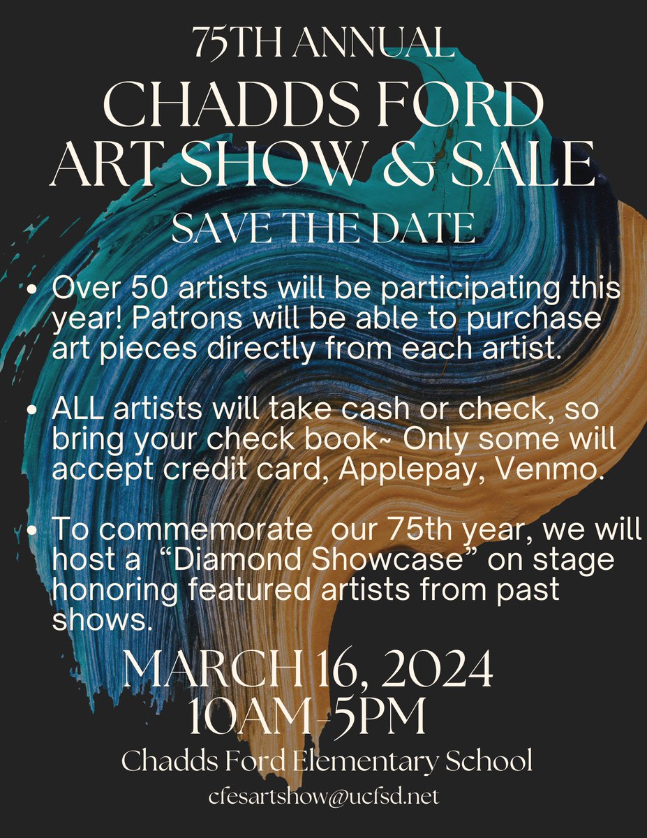 Mark your Calendars!!!! I will be in the show along with many other artists!