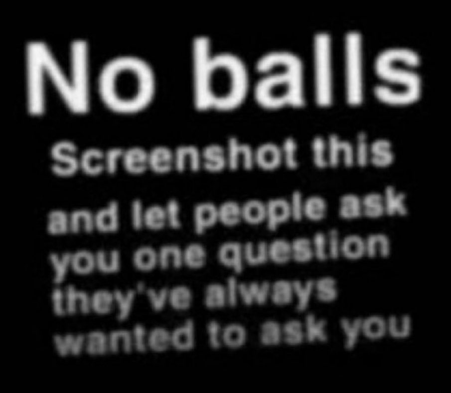 // uhhhhh ask me stuff???