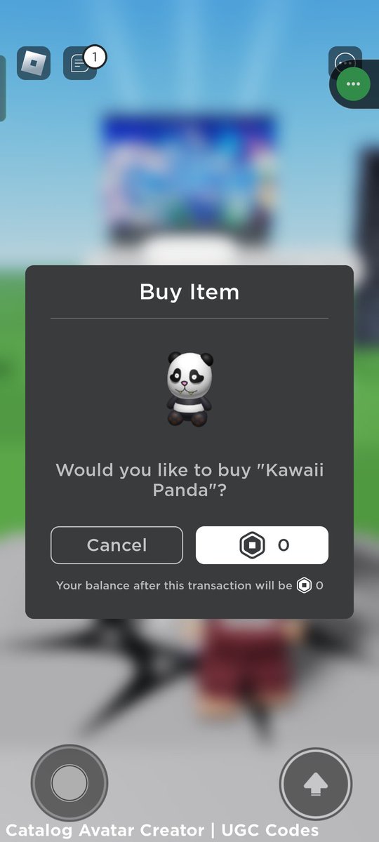 Giveaway of Kawaii Panda!
Thanks <a href="/g3mbu_/">Gembu 𝕏</a> for the code!

Do these steps
1. Follow me(<a href="/sandeepgandotr7/">....</a> &amp; <a href="/g3mbu_/">Gembu 𝕏</a>
2. ❤️&amp;🔄
3. Reply💬"Thank you gembu!"
Show Proof📸(if u want)

Ends Feb 1 at 13 PM BRT (or when I want)
🍀Good Luck Everyone!✨
#Giveaway #RobloxUGCLimited
