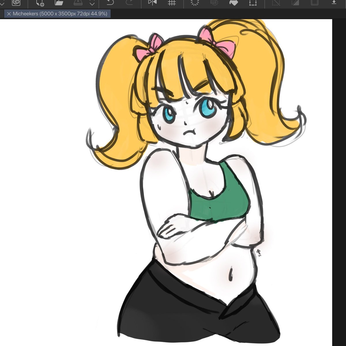 kiitanda's tweet photo. Quick sketch of Michiki from @MDF_Magic that I did tonight to practice poses yippee 🙆‍♀️ https://t.co/yowpUJlhDy