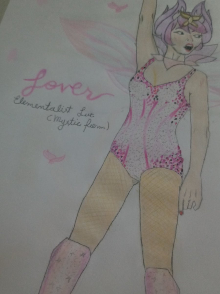 Aleezyarts's tweet photo. "it's been a long time coming but... 💘"

Oh hi! So, I was thinking "how would it be if all the Elementalist  Lux forms have the eras tour costumes by Taylor Swift?" And here's the first one: The Lover Act Lux 🩷 (mystic form)
(With some references I used too) https://t.co/ZhcDsanhc3