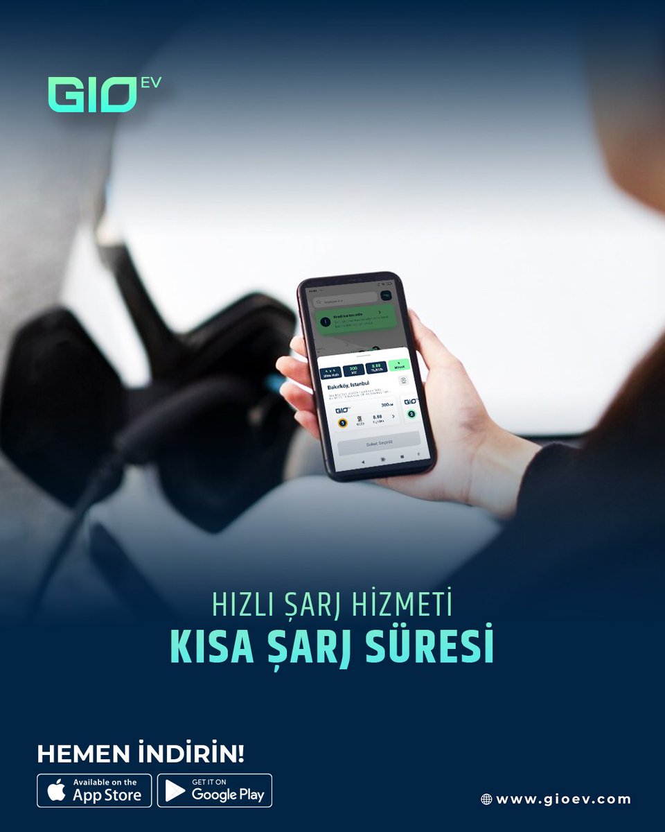 gioevcharger's tweet photo. GIO olarak son teknoloji istasyonlarımızda bulunan güçlü şarj ünitelerimiz ile sizlere hızlı şarj hizmetini sunuyor ve aracınızı en kısa sürede şarj etmenizi sağlıyoruz.
.
.
#gioev
#gioevcharger
#renewableenergy
#yenilenebilirenerji
#gunesenerjisi
#şarjistasyonu
#chargingstation https://t.co/gnPo1ygeJ9