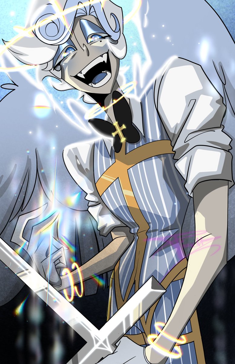 The Powers that be ✨⚔️
#HazbinHotel #HazbinHotelFanart #HazbinHotelOC #hazbinhotelemily #HazbinHotelLute #HazbinHotelLute