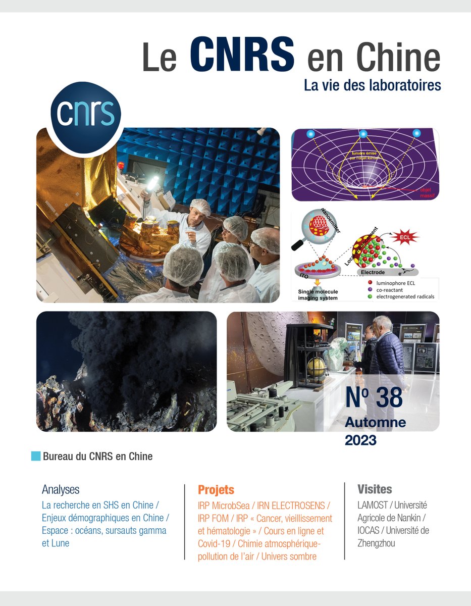 Retrouvez la 38ème édition du magazine "Le CNRS en Chine".  #CNRSenChine #CNRSinternational 
➡️beijing.office.cnrs.fr/le-cnrs-en-chi…