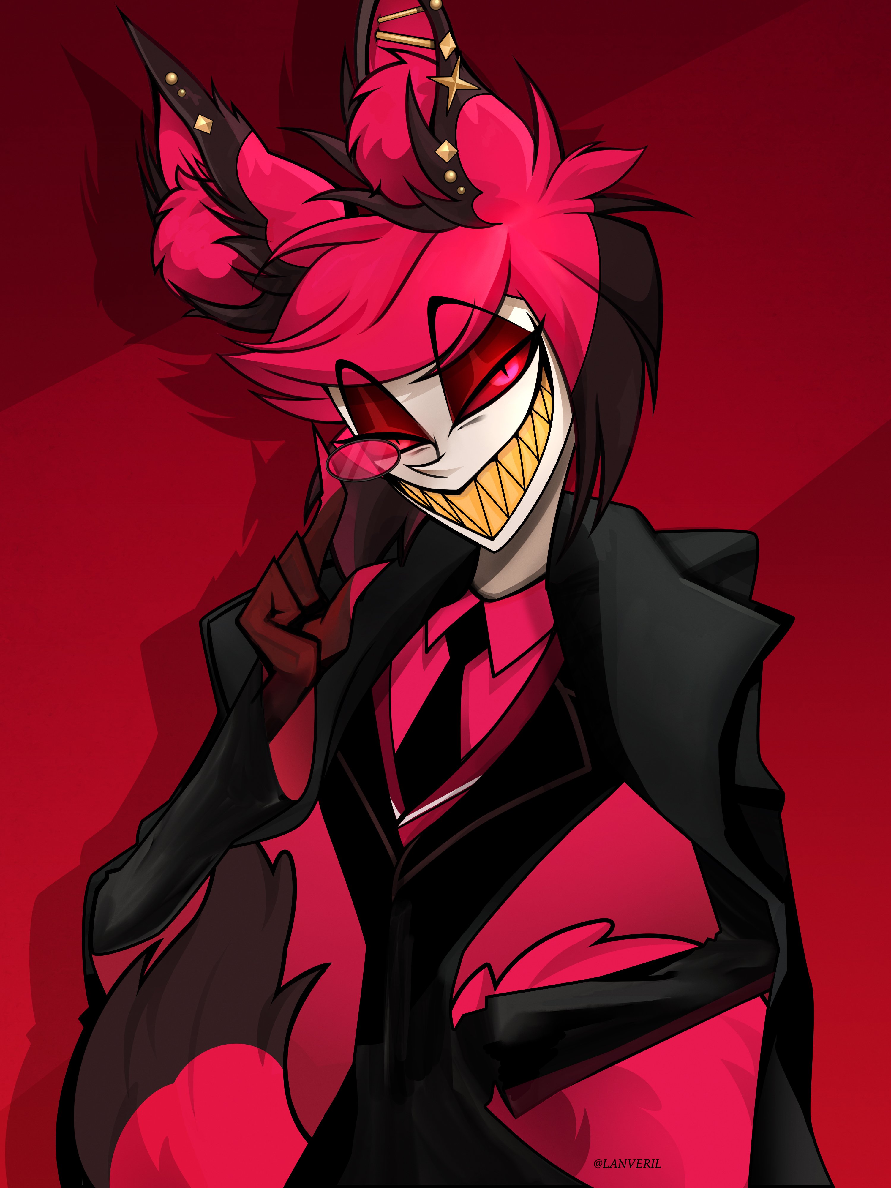 Someone had a great month! 😈 #hazbinhotel #happypride