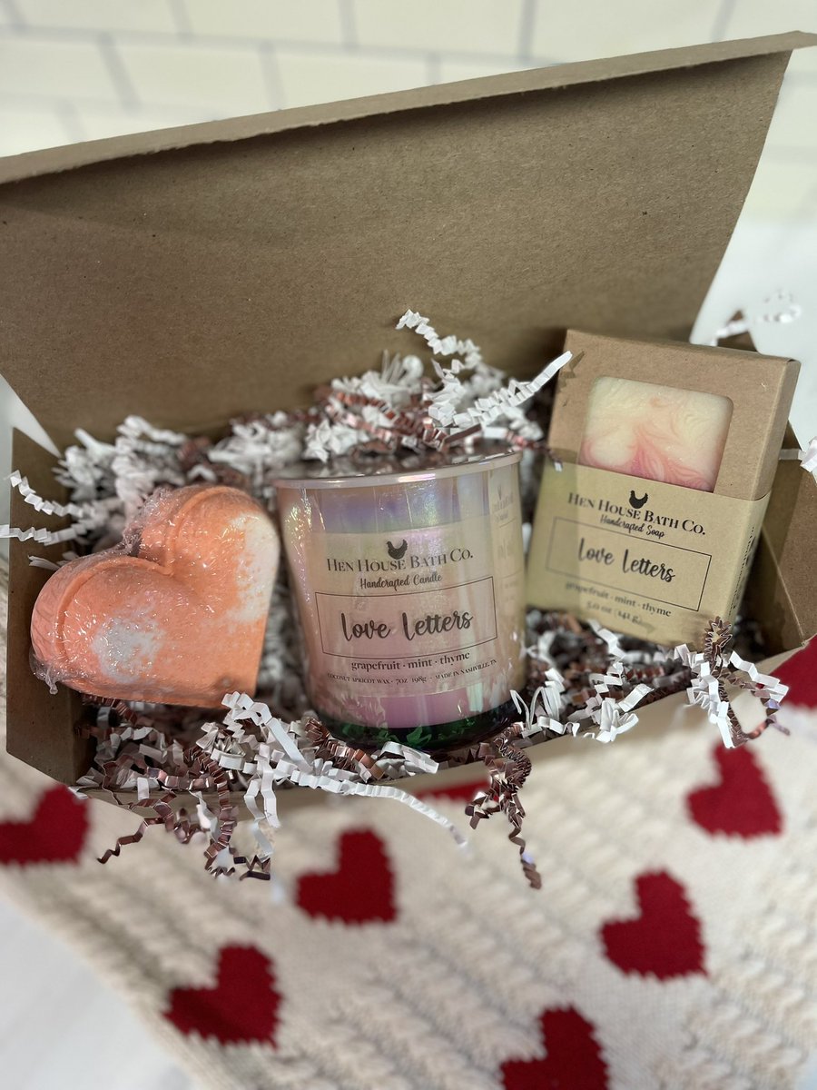 So excited to finally get back in my soap studio and make products. Managed to get a small Valentine’s collection out. Henhousebathco.com 
#smallbusinessowner #soapmaker #ValentinesDay #galentines