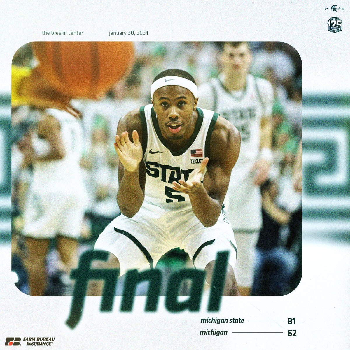 Rivalry WIN. 
Birthday WIN. 
Milestone WIN.