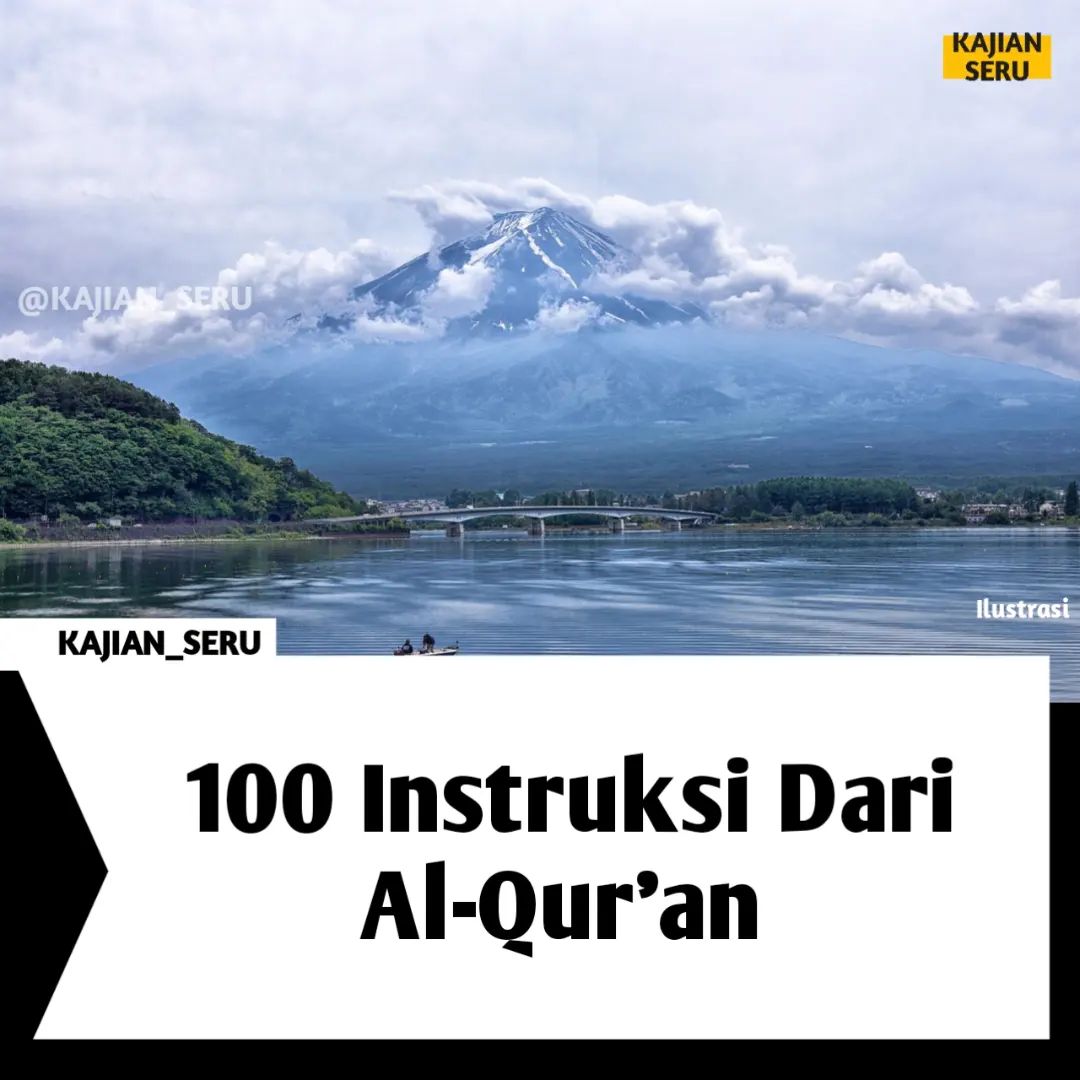 100 instruksi dari Al qur:an✨