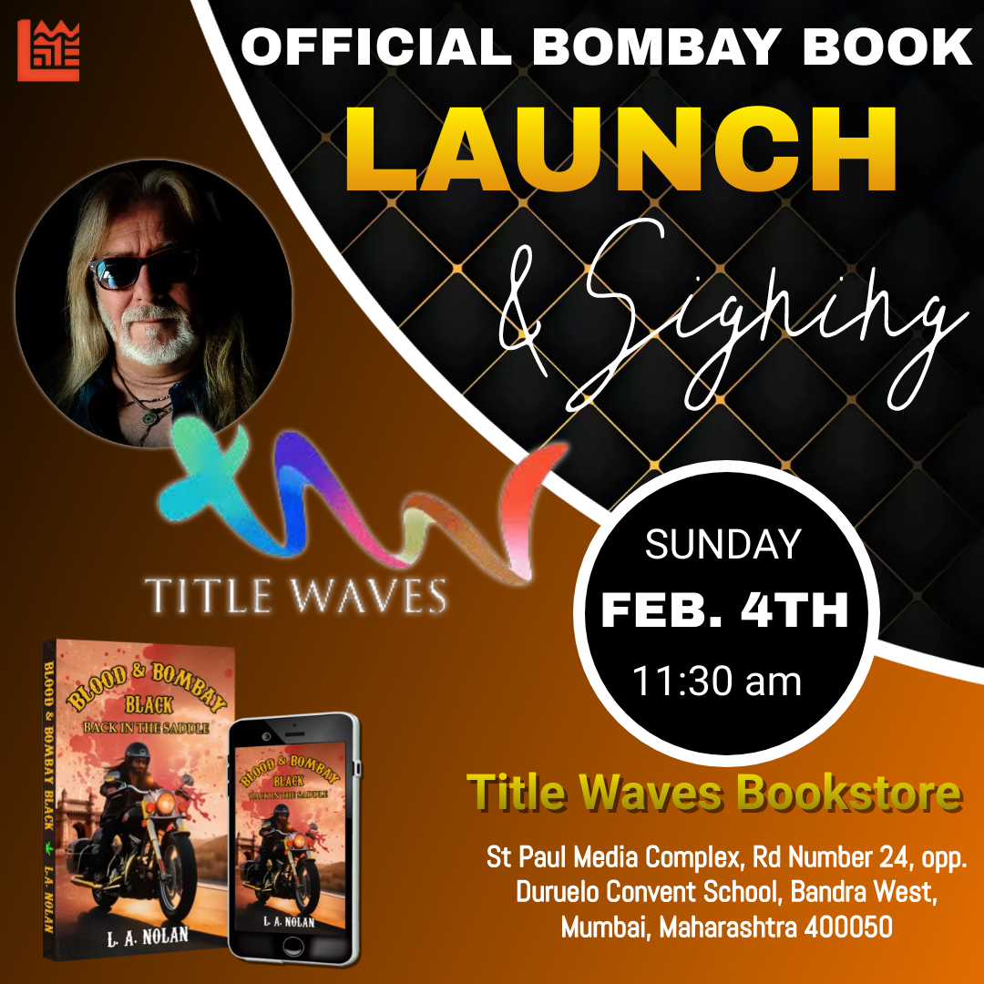 sir_wordsmith's tweet photo. For the Mumbaikars, and those close by, the official LIVE launch of Blood & Bombay Black.
#booklaunch #newbook #authorinterview #booksigning #livebookreading #leadstartpublishing https://t.co/Q8AZQq8Plq