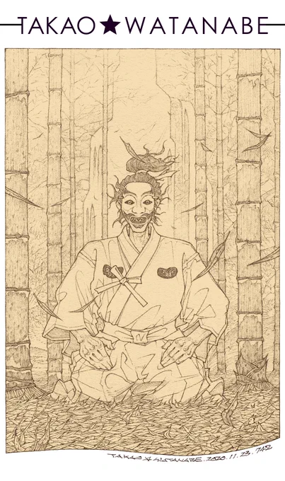 「精神統一」

#渡辺孝夫デジタル作品集 