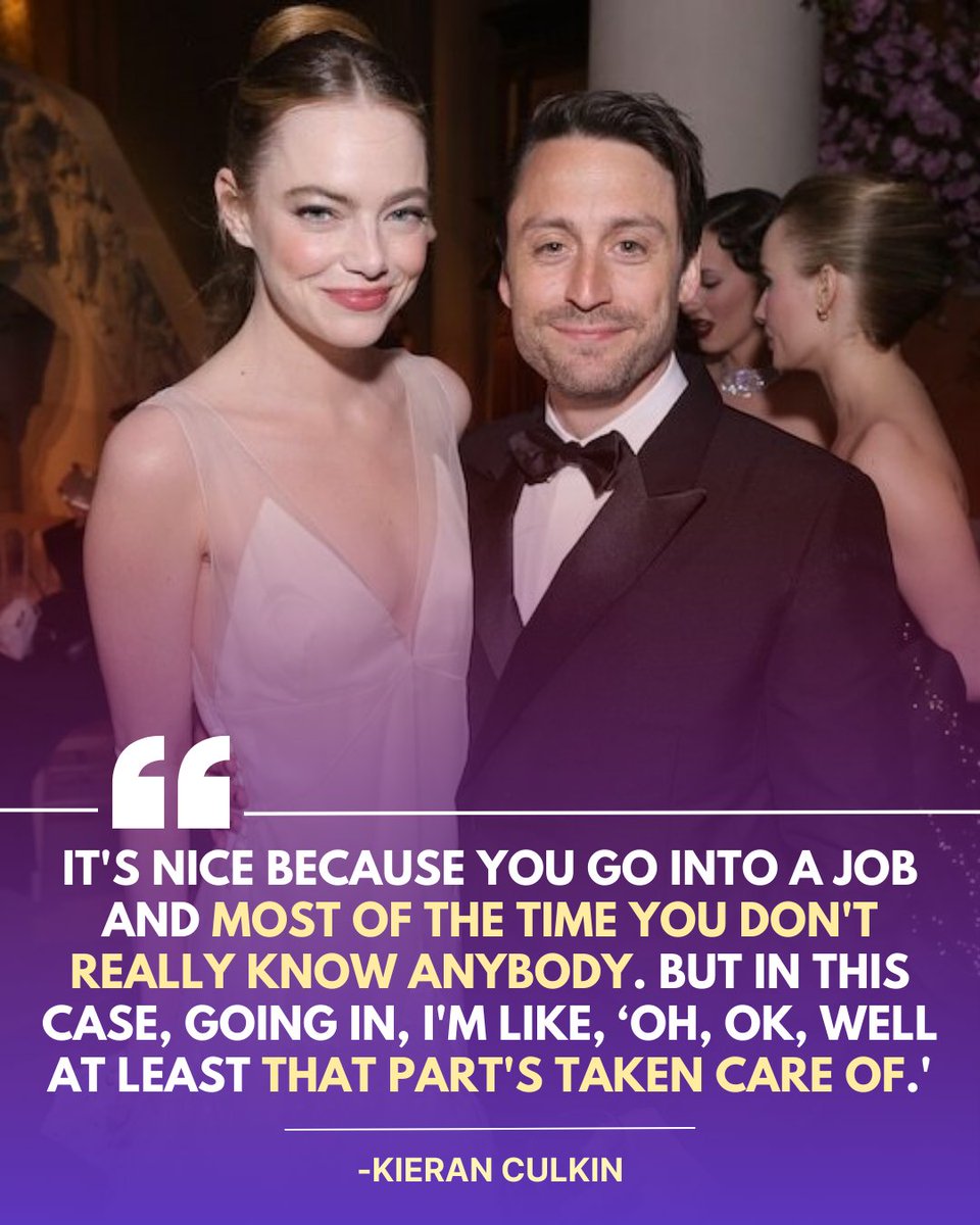 Kieran Culkin admits his ex-girlfriend, Emma Stone 'is a really wonderful person.' Working with her in a new film, A Real Pain, was a pleasant experience for the Succession star. 💝

#kieranculkin #EmmaStone #arealpain #PoorThings #Succession #fyp #foryoupage