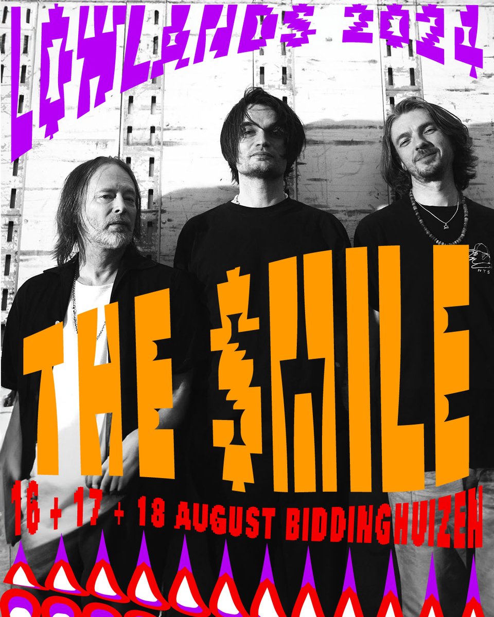 The Smile will play Lowlands Festival this summer. Ticket info: wasteheadquarters.com/schedule