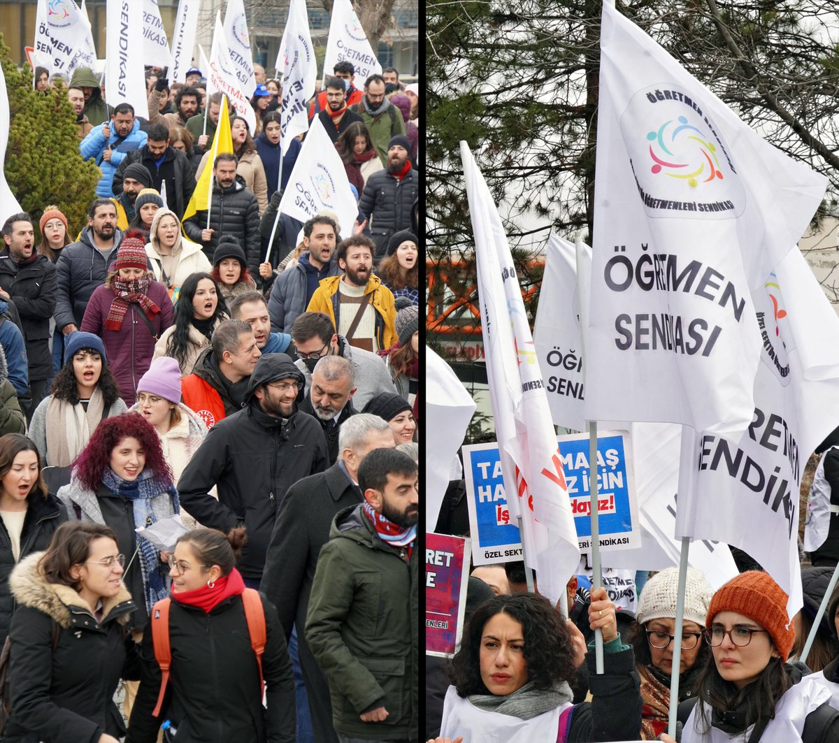 ogretmensendika's tweet photo. En özgür ve en biz olduğumuz anları yaşadığımız; umudu ve geleceği kurduğumuz zamanı başlattığımız yerdir eylem alanı.  Öğretmenliği sadece bir iş olarak değil karakter ve tutum olarak da yaşatmanın en kestirme yoludur.   #SendikaSensin https://t.co/UjB7MHLHOJ
