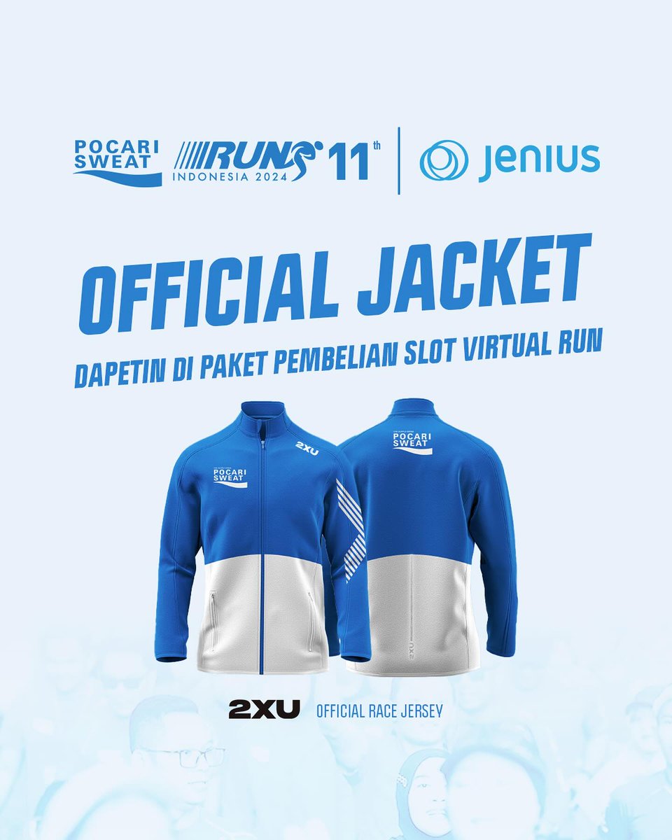 Jacket 🏅 Pocari Sweat Run Virtual 2024