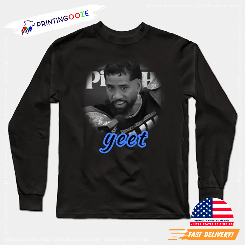 PrintingOozeUtd's tweet photo. Funny WWE Jey Uso Yeet Graphic T-Shirt
Limited run – don’t miss out!
Order here: https://t.co/2J1bcCxf3g

#PrintingOoze #wweusos #romanreigns #wwe #theusos 

👉Printing Ooze's Sports Shirts: https://t.co/xtq1QYwGbz

👉Printing Ooze's Trending Shirts: https://t.co/rPOujNm83u https://t.co/2yJ55qOhwI