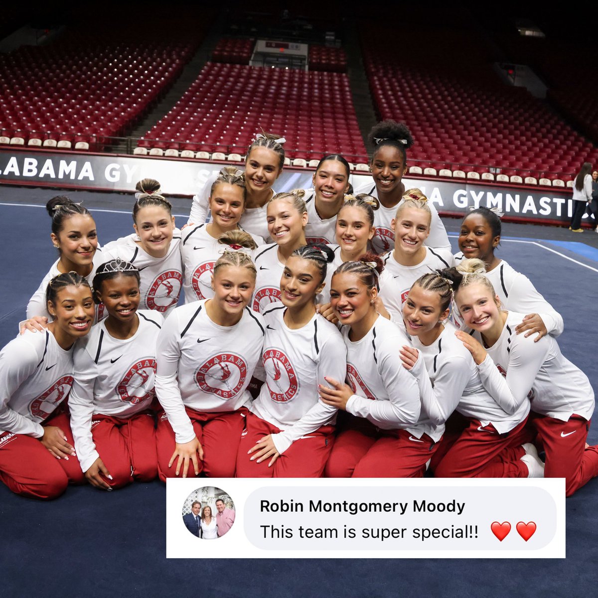 BamaGymnastics's tweet image. 4️⃣ our fans.

We see you, we hear you, we love you. 

We need YOU this Friday at Coleman. Bring your passion. Bring your energy. Bring your friends. 

#FTF #RollTide