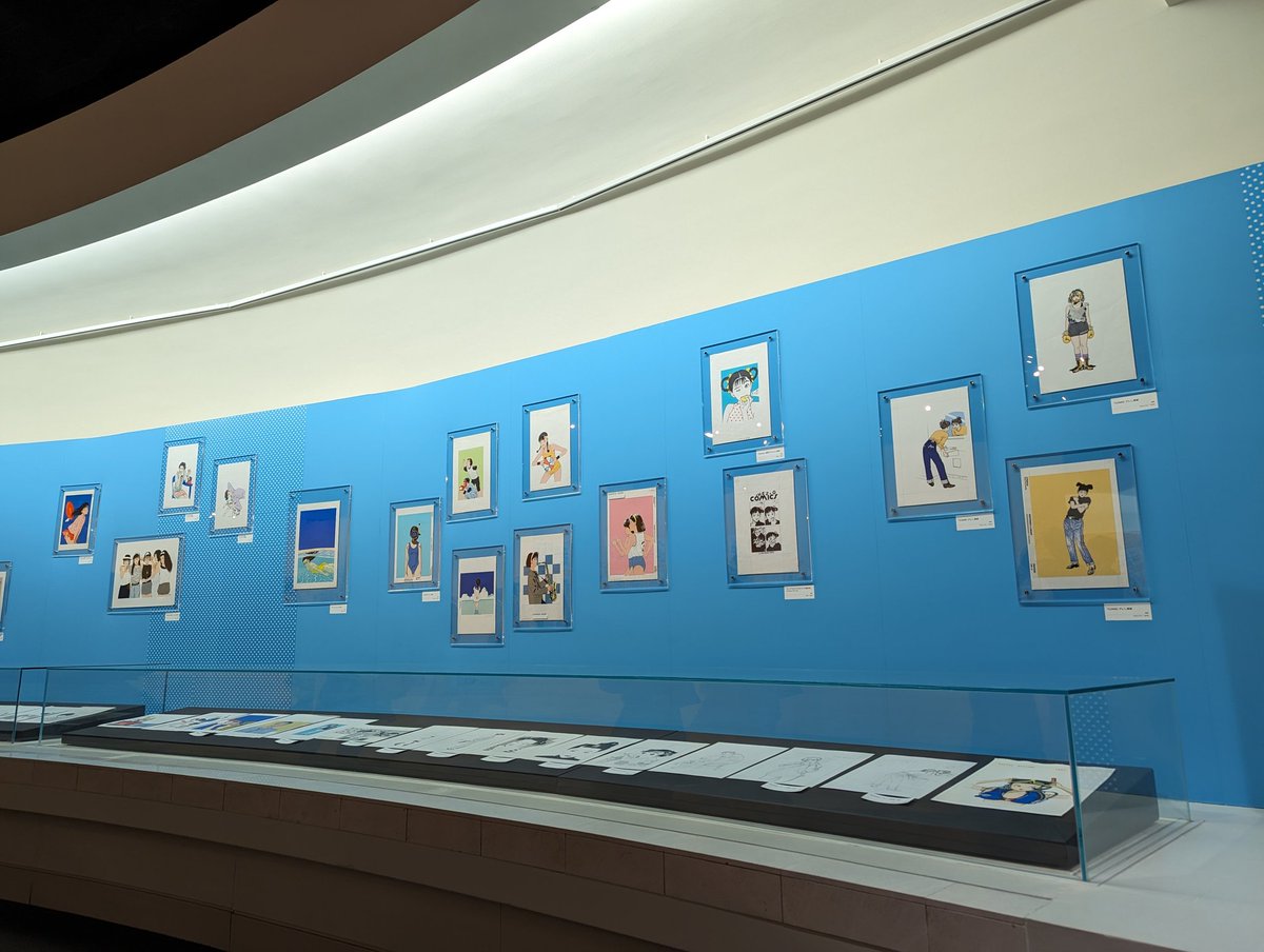 kei_ungatz's tweet photo. 今回は漫画原稿の展示がメインだけれど80年代あたりのイラストも展示。月刊カドカワのとか。なっつかしいな。#江口寿史 #notcompleted https://t.co/mztmh6Iwj9