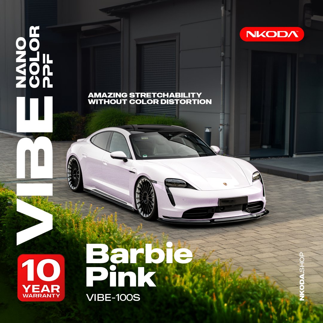 Nkoda_Africa's tweet photo. π₯ AMP π your rideβs π style game with π©· NKODA BARBIE PINK VIBE NANO COLOR PPF! π₯ #NkodaVibe #ppfmanufacturer #paintisdead #Vibrantcolors #cargramm #vinylwraps #ppf #wrappedcars #carwrapping
π https://t.co/68C6Ps0UjJ
π https://t.co/xYqA9vNEcl
π§ info@nkodaglobal.com https://t.co/b9oWlGAF5m