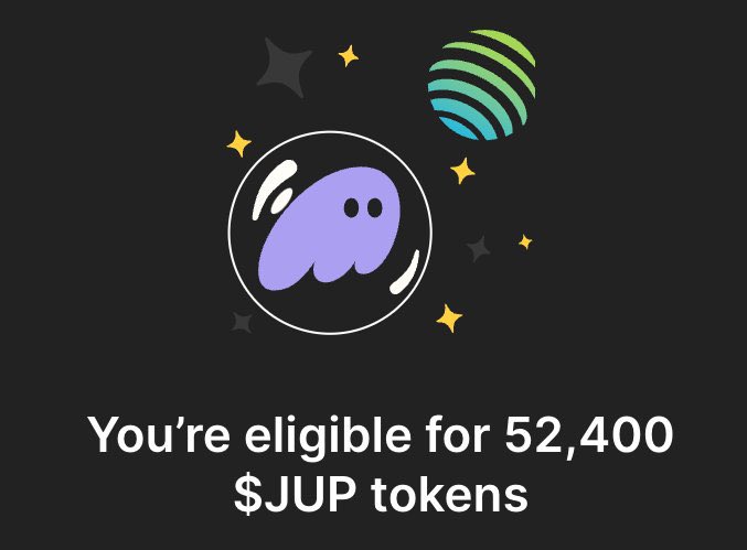 Giving away $1000 in $JUP 🎁

Drop your $SOL wallets, follow &amp; RT 🔔

~ 24 hours only ⏰