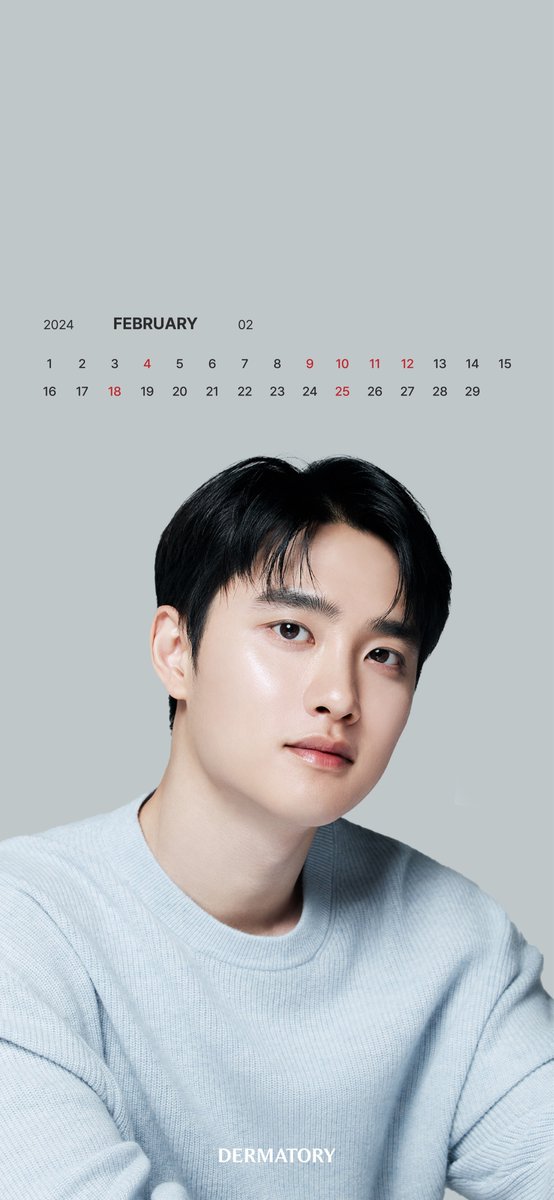 dermatory_kr's tweet photo. 𝖣𝖤𝖱𝖬𝖠𝖳𝖮𝖱𝖸 ×  𝖣𝖮𝖧 𝖪𝖸𝖴𝖭𝖦 𝖲𝖮𝖮

더마토리표 깜짝선물 등장! 
바로바로 2월 도경수 바탕화면 🎁💛

PC에서도, 아이폰, 갤럭시에서도 도경수와
함께하실 수 있도록 준비했습니다 ✨

2월에도 ‘도’마토리와 함께해요 .. ◉♡◉

#더마토리 #DERMATORY #도경수 https://t.co/7ak0DPDT7C