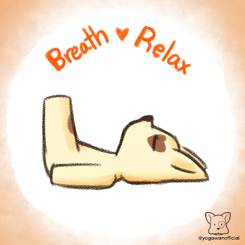 New Year's Resolution 2024: Breath and Relax 新年の目標２０２４：リラックス  

'Breath and relax....' 
「深呼吸してリラックスしよう・・・」
  
ー  

#yoga #dogs #Yogawan #ヨガ #ヨガわん #fitness #newyearsresolutions #イラスト #selfcare #yogalife