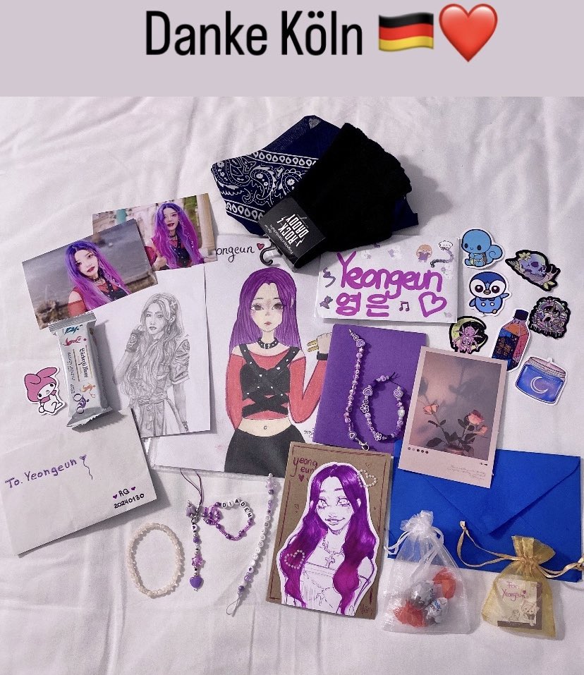 quartz_diadem's tweet image. Yeong Eun says thank you for her gifts 💜

#RollingQuartzInCologne