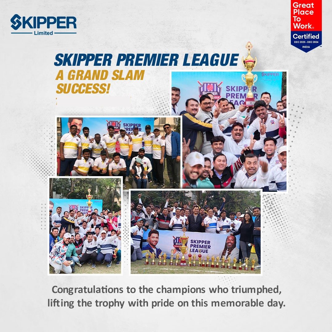 Exciting moments from Skipper Limited's Annual Cricket Premiere League! #SkipperCricketLeague #TeamBuilding #SkipperLimited