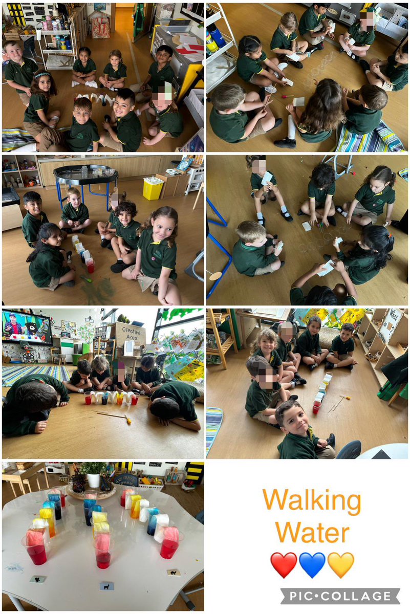 We did an experiment! First, we watched a video to show us what do to, after that we worked in groups to set it up. Next, we conducted the experiment watched the change start to happen. We have left the experiment to continue to work- we are excited to see how it looks tomorrow!