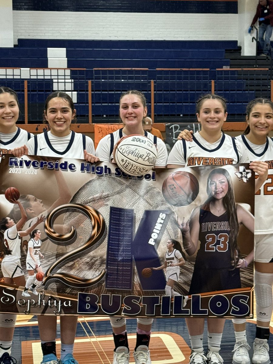 monica152712's tweet photo. What a night for the @Riverside_4ever Lady Rangers! They were crowned District Champs and @SophiyaBustill1 earned 2000 points and was crowned Riverside’s Female All Time Leading Scorer!
Congratulations ladies! 👏👏👏#THEDISTRICTofChampions
#WeDeliverExcellence https://t.co/ShKnojWG7u