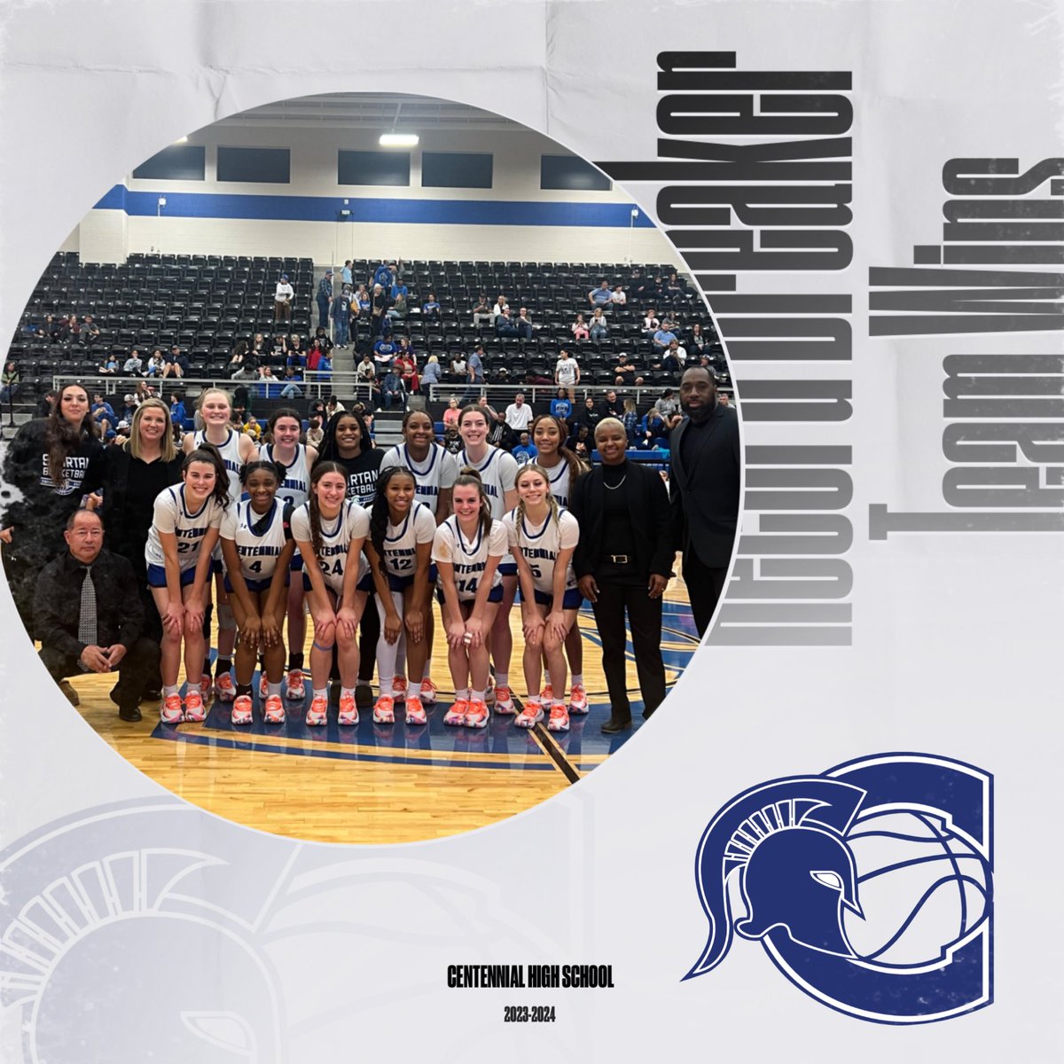 Congratulations to the Spartan Women’s Basketball Team for Breaking the Team Wins Record! 

We are very proud of this team💙Total Team Effort!  

#ITTAKESALLOFUS