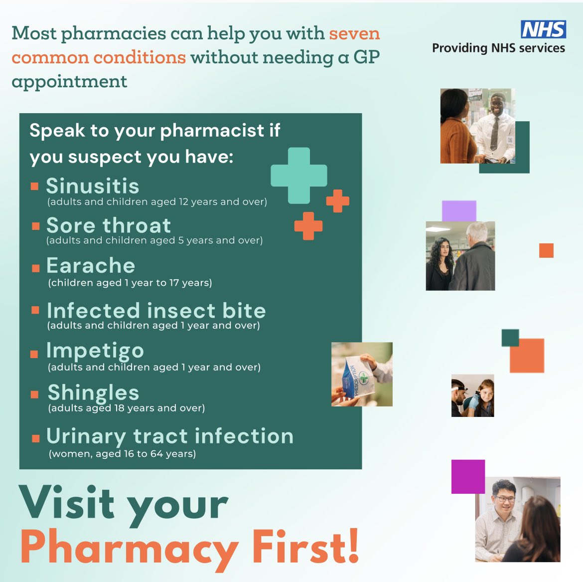 Good luck Team Community Pharmacy - the front door to the NHS just got wider - we’ve got this! #PharmacyFirst