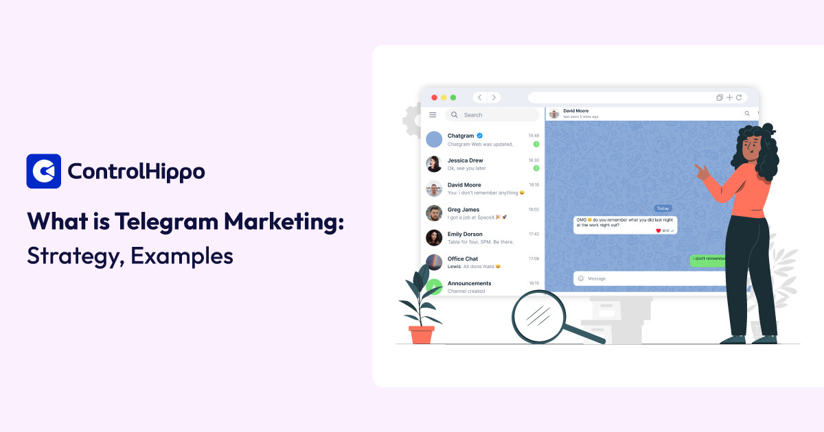 Explore and understand about Telegram marketing, how to leverage it, & ways to promote your Telegram channel and groups. Check out telegram marketing examples. Blog Link - controlhippo.com/blog/telegram-… #telegram #telegramchannel