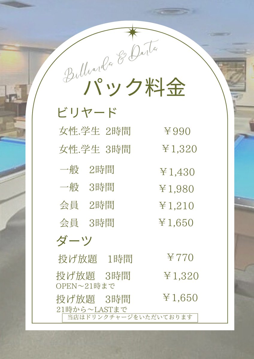 POOLLABOLOLIWEN's tweet photo. おはようございます😀
今日も13時から24時まで営業です♪
皆様のご来店、お待ちしております🙇
#ビリヤード #ダーツ #伊勢佐木モール #POOLLABO #ビリゾーンフォープール #キューショップジャパン横浜 #ZENCUE #羅立文 https://t.co/aWuYncPrkj