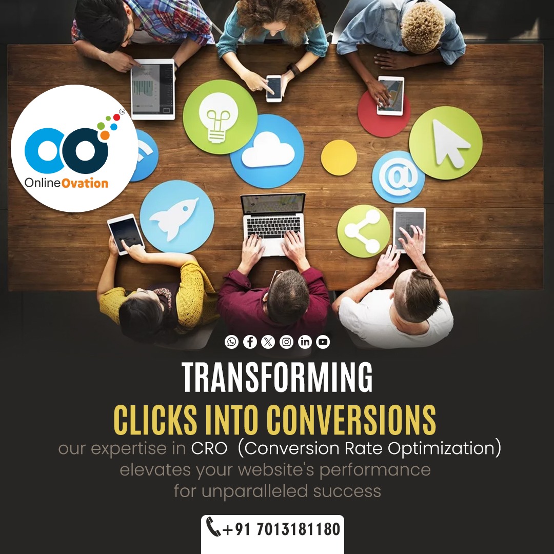 Online_ovation's tweet photo. We go beyond the click, strategically transforming each interaction into a valuable conversion for your brand. Harness the power of our CRO expertise to elevate your website's performance and achieve unparalleled success. #Onlineovation #CRO #CROExcellence #ClickToConversion https://t.co/xvvIAdObg4