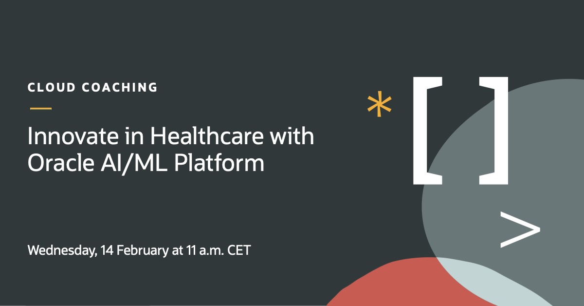 OracleDevs's tweet photo. Join our experts for a demo on predicting stem cell donor availability using the AI/ML platform on #OCI. https://t.co/t8afQm3l1H
