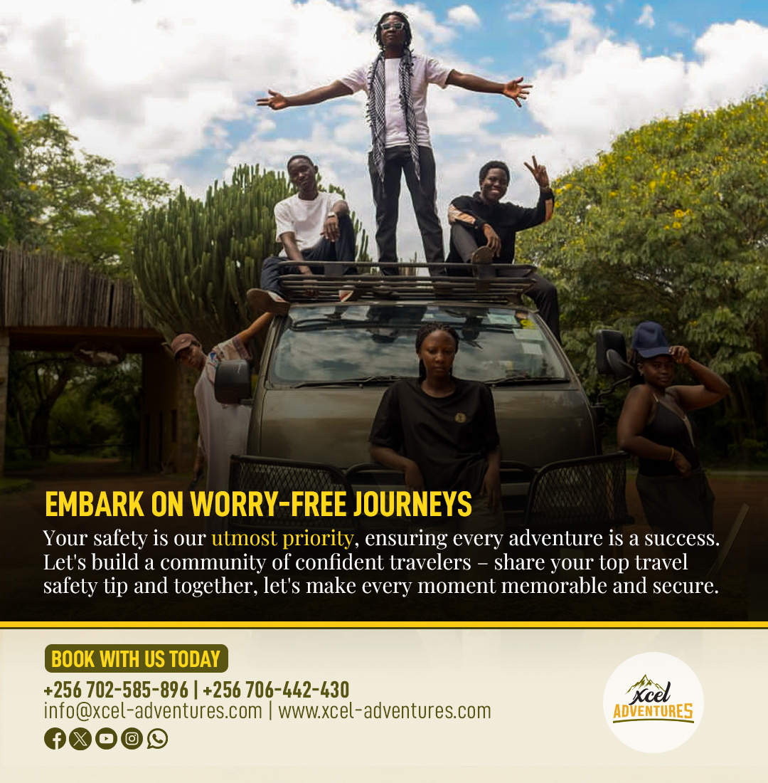 🌟 At Xcel Adventures, your safety is our top priority! Your journey to success begins with us. We are committed to providing our customers with safe and enjoyable experiences every time they travel with us. 🌍 Join us in building a community of confident and safe travelers.