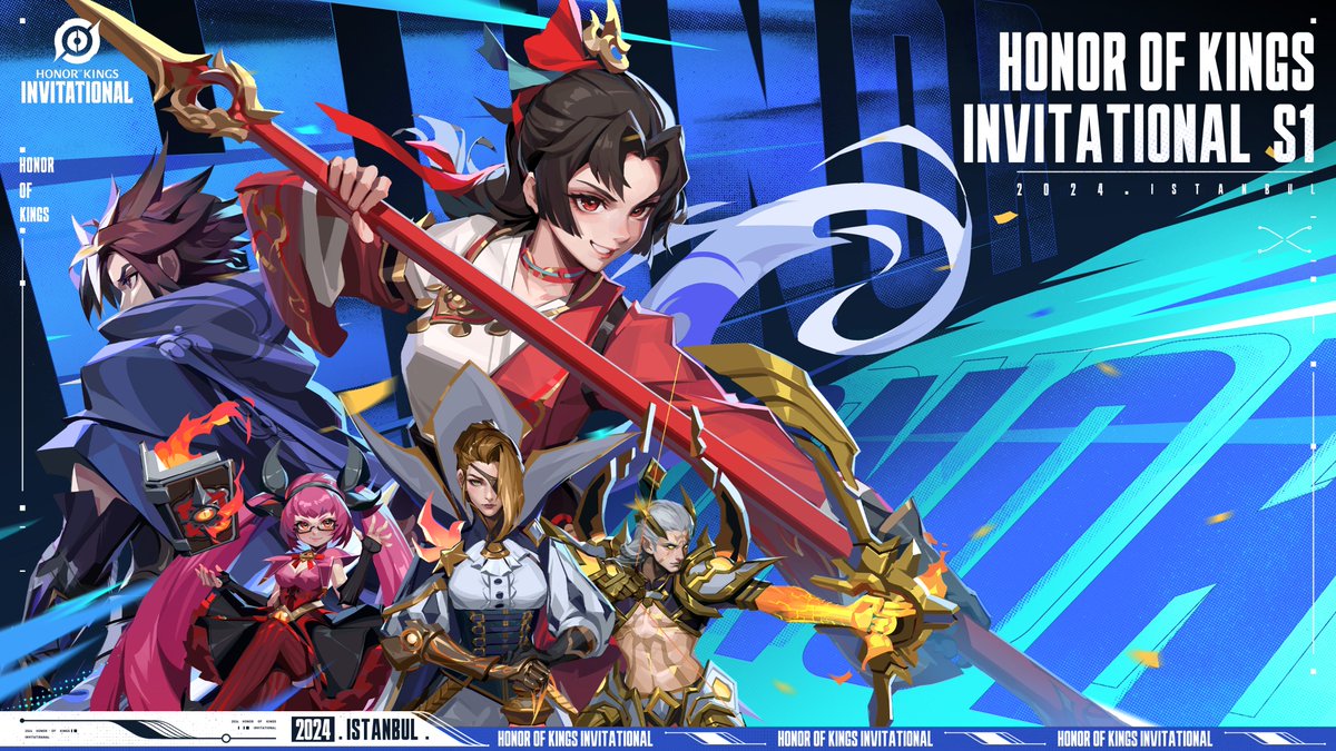 HoKEsports's tweet photo. 🚀Get ready for this adrenaline-fueled journey, the key visual of Honor of Kings Invitational S1 showed up! ✨Stay tuned and get ready to be part of the action. This is not just a tournament; it's a gaming revolution! 🔥

#2024hok #hokinvitational #honorofkings #hokesports #hok https://t.co/BaypDJb8o9