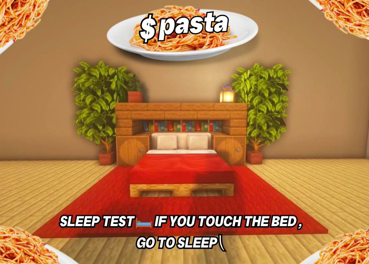 GN EVERYONE. I will be dreaming about $PASTA