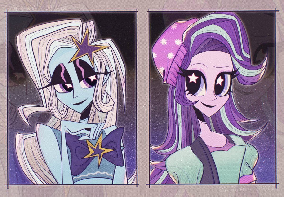 DAwheels_W's tweet photo. #illustration #MLP #eqg #starlightglimmer #sunsetshimmer #TrixieLulamoon #AdagioDazzle #fanart 😘😘😘😘 https://t.co/oy27CCR46i