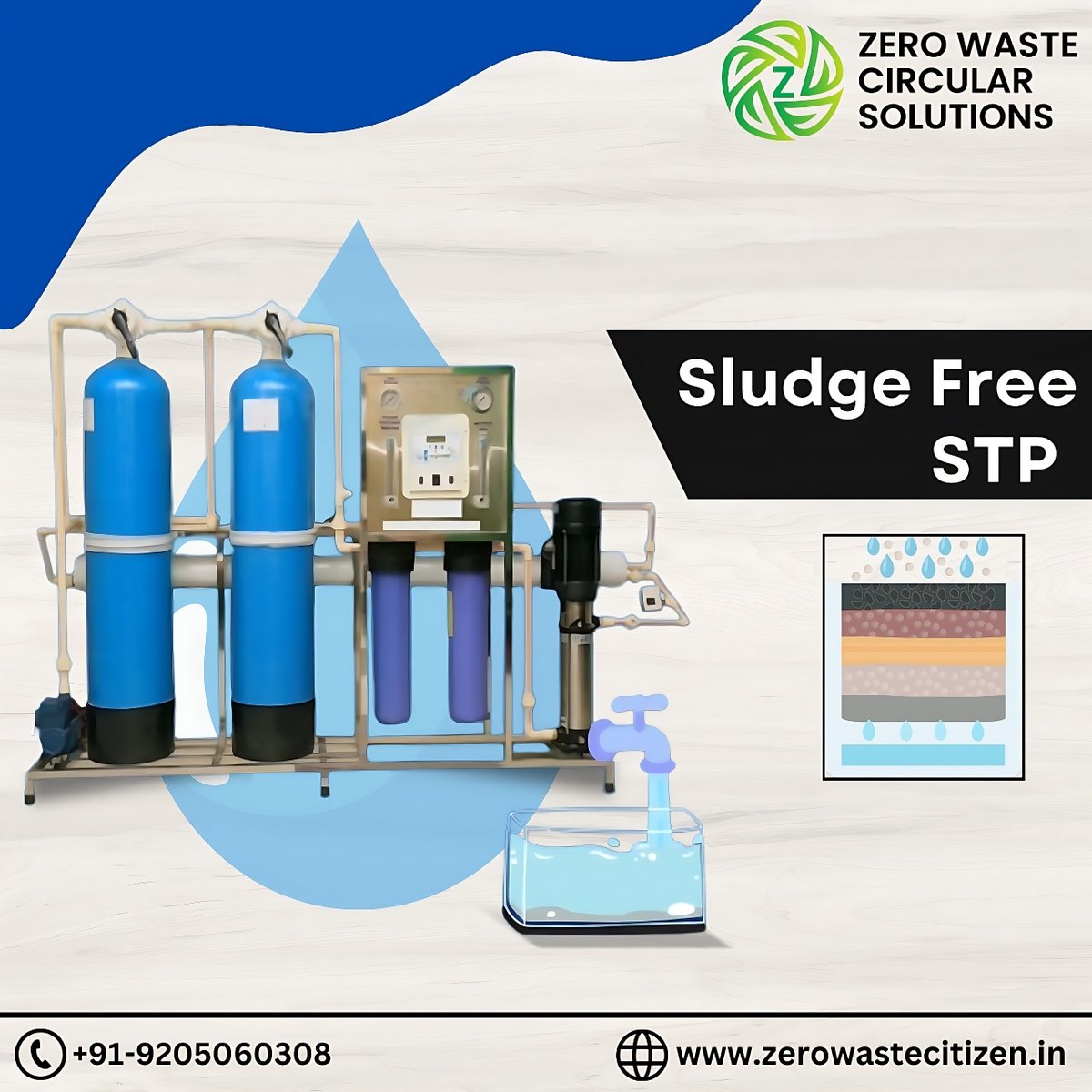 ZWCSolutions's tweet photo. Dive into the future of wastewater management with our cutting-edge Sludge-Free Sewage Treatment Plants (STP). We're revolutionizing the way we handle sewage, ensuring efficiency and sustainability.

For more info: https://t.co/8kZaeWsypt

#ZWC #Zerowaste #Zerowastesolutions https://t.co/ph3XVpmpY6