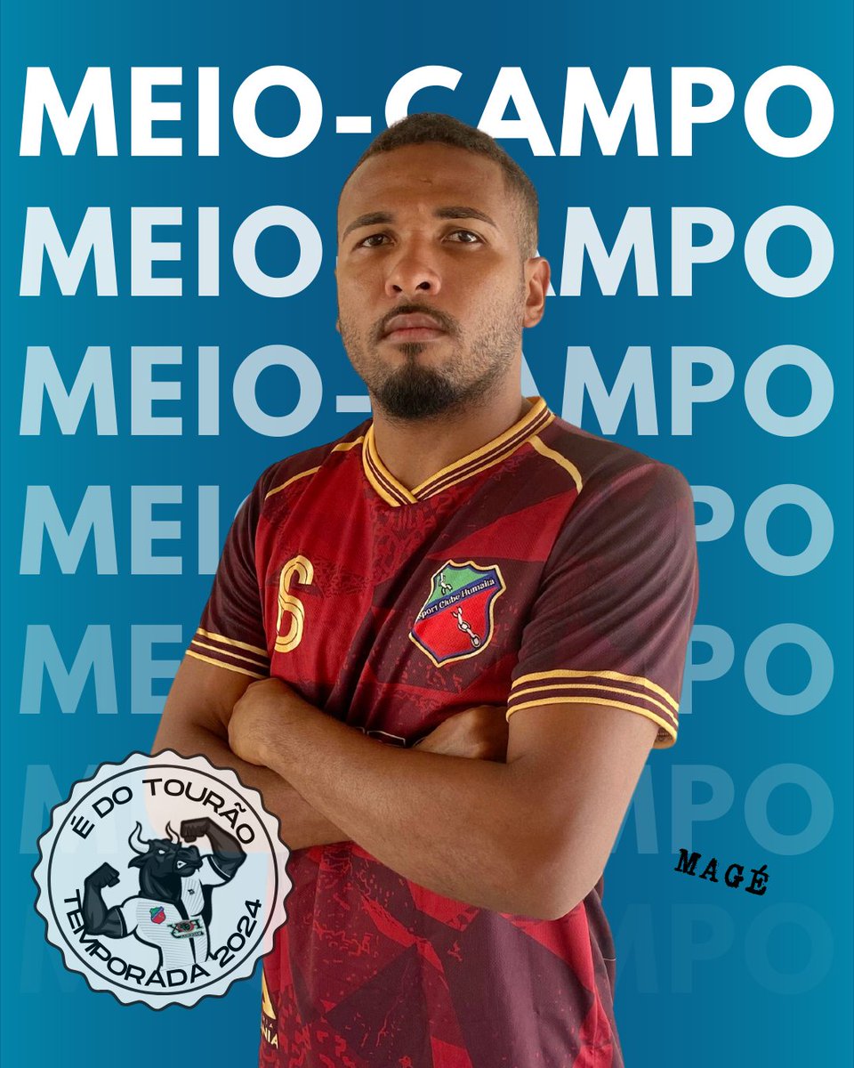 CONTRATO ASSINADO! 📝⚽️🇬🇲

O volante Magé é o novo reforço do Sport Clube Humaitá para a temporada 2024

O Tourão de Porto Acre vai para o 3º ano seguido de “calendário cheio”, com: Campeonato Acreano, Copa do Brasil, Copa Verde e Brasileirão Série D
#DalheTourão 🐂🇬🇲
