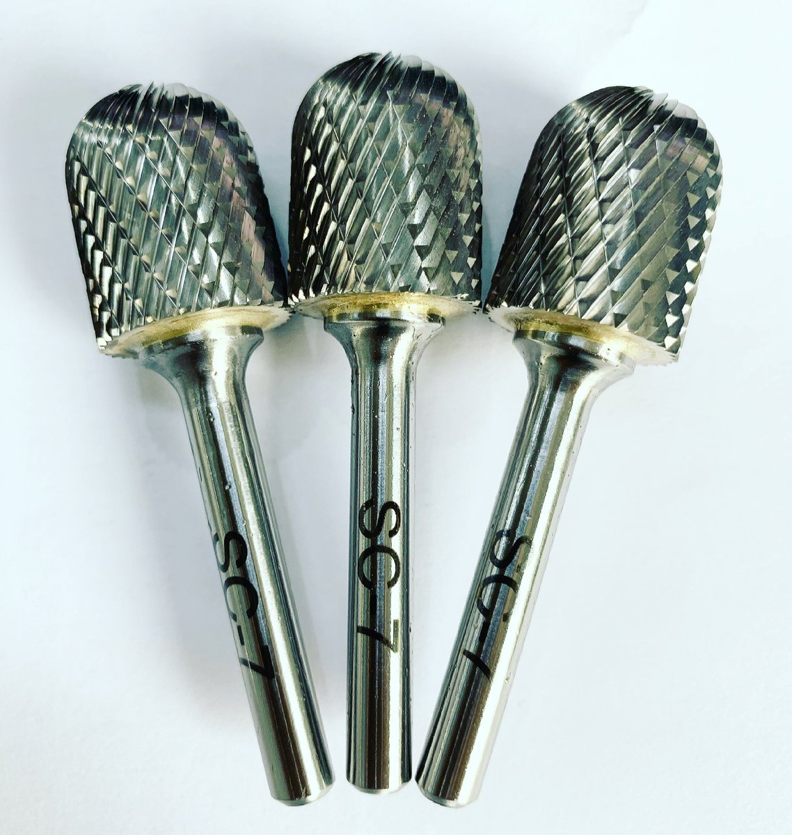 santychung's tweet photo. #CarbideBurrs #DieGrinderBits #BurrBits #RotaryBurrs #BurrCutter #Cuttingburr #EXCELLEDGE
D.c. 0.5mm to 25.4mm
Dia. of shanks: 1/8, 3, 1/4, 6, 8, 10
Single, Double, Nonferrous, Steel, INOX, Diamond Cut
#BurrSet #BurrKit #CarbideBurrSet #rotaryBurrset available #Deburing #SolidBur https://t.co/hgVh1NmKBN