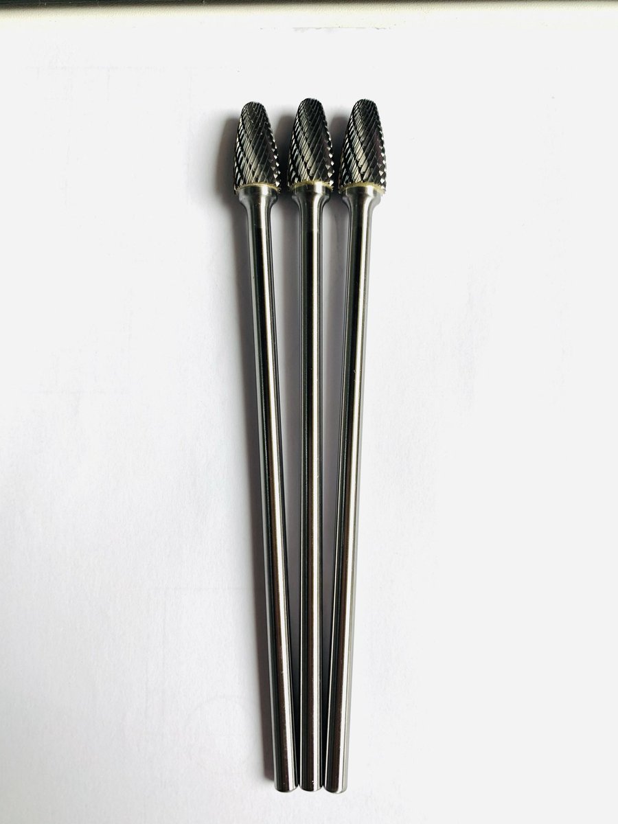 santychung's tweet photo. #CarbideBurrs #DieGrinderBits #BurrBits #RotaryBurrs #BurrCutter #Cuttingburr #EXCELLEDGE
D.c. 0.5mm to 25.4mm
Dia. of shanks: 1/8, 3, 1/4, 6, 8, 10
Single, Double, Nonferrous, Steel, INOX, Diamond Cut
#BurrSet #BurrKit #CarbideBurrSet #rotaryBurrset available #Deburing #SolidBur https://t.co/hgVh1NmKBN