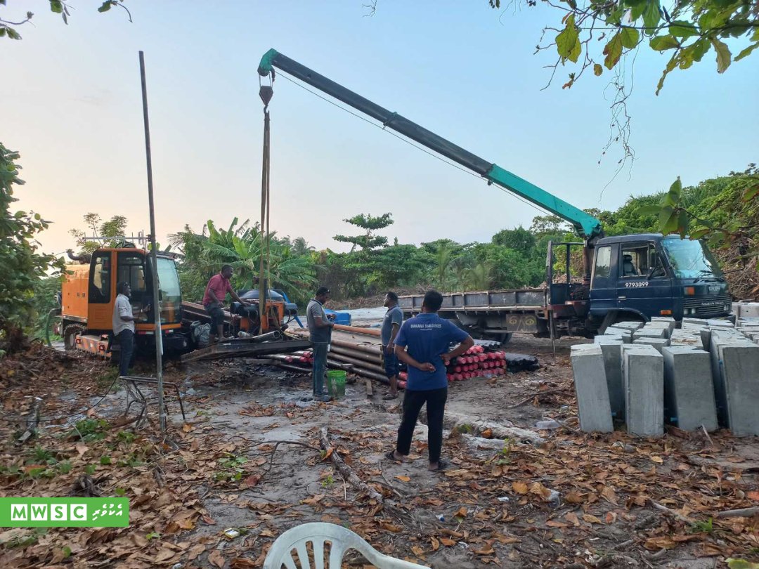 MWSC_Official's tweet image. N. Maafaru Water and Sewerage Project: Over 95% of the overall project has been completed. Currently sea outfall works are in progress.   
   
#MWSCProjects #MWSCAsaasee