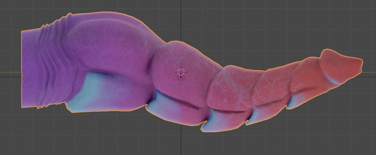 DoublezBubblez's tweet photo. Thanks to a kind commissioner, Velkhana stole the next spot! Almost forgot to post an update.

Speaking of updates, I need to update some of my older models to my current standards. They aren't as good as I'd like them to be. https://t.co/eijiFh5jzP