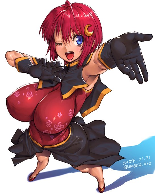 【お絵かき】フリーダム公開に便乗するぜ～、と昔描いたアイドル風ルナマリアに再チャレンジしました。 