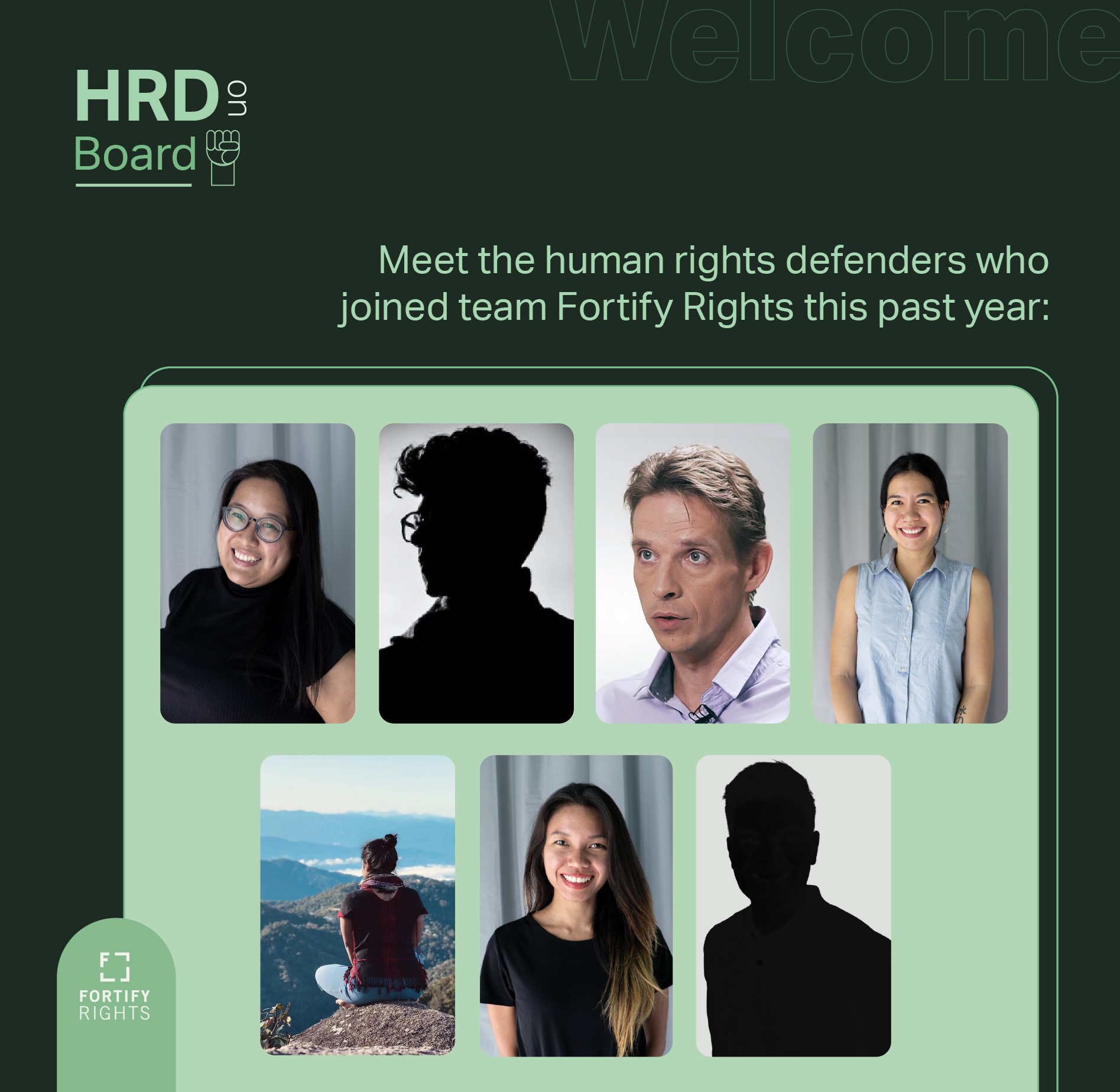 Fortify Rights on X: ✨ Our team at @FortifyRights is growing! Meet our  newest team members. They will help investigate 🔎 violations, engage 🤝  people with power, and strengthen 💝 human rights