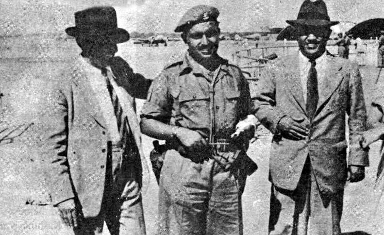 shimlawasi's tweet image. युद्ध के लिये श्रीनगर रवाना होने से पूर्व, परमवीर मेजर सोमनाथ शर्मा का अंतिम छायाचित्र। शायद ही कोई उस समय जानता होगा कि यह वीर, इतिहास रचने जा रहा है।

#MajorSomnathSharmaPVC