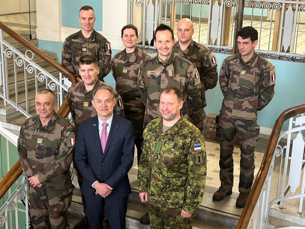 French Forces in Estonia tweet media