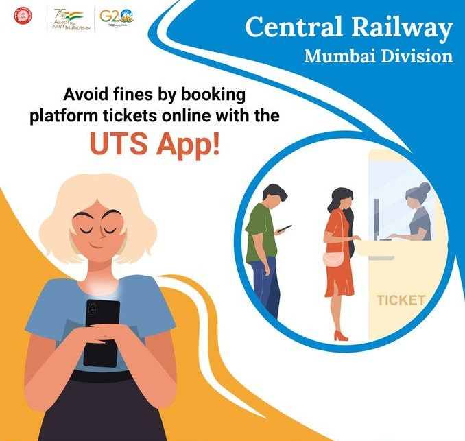 drmmumbaicr's tweet photo. Now buying tickets can be done without standing in long lines by using the #UTS_App of Indian Railways! #SmartRailYatri
@RailMinIndia
@Central_Railway https://t.co/SAM3C5EyC6
